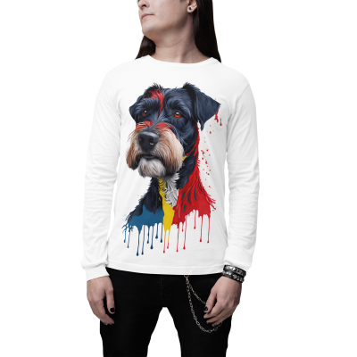 LONGSLEEVE SCHNAUZER BLACK